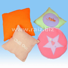 Polyester Fleece Cushion with Embroidery